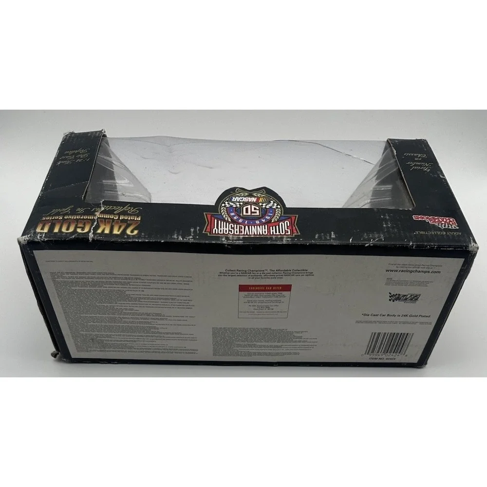 TIM FEDEWA #33 24K GOLD PLATED 1/24 RACING CHAMPIONS NASCAR 50TH ANNIV 1/2500